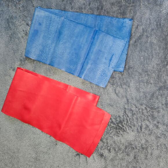 BLACK FRIDAY SALE - Kids Red and Blue Leggings - Picture 2 of 2
